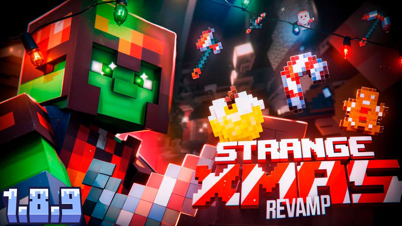 STRANGE XMAS REVAMP 1.8.9 16x by rispekt on PvPRP