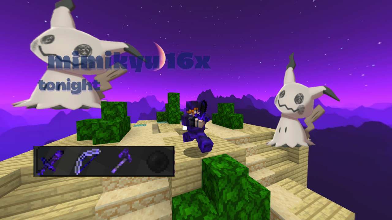 Mimikyu shiny v2 16x by yzzim & blcxk on PvPRP