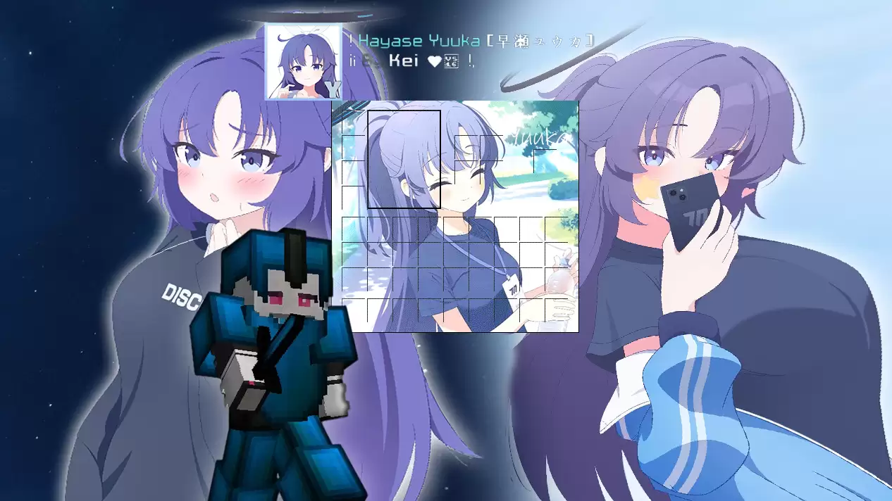 Hayase Yuuka 32x by Keihehe & By Kei on PvPRP