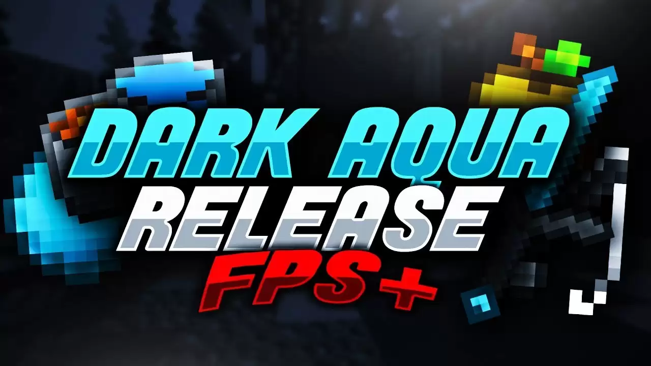 Dark Aqua FPS 16x by NotroDan on PvPRP