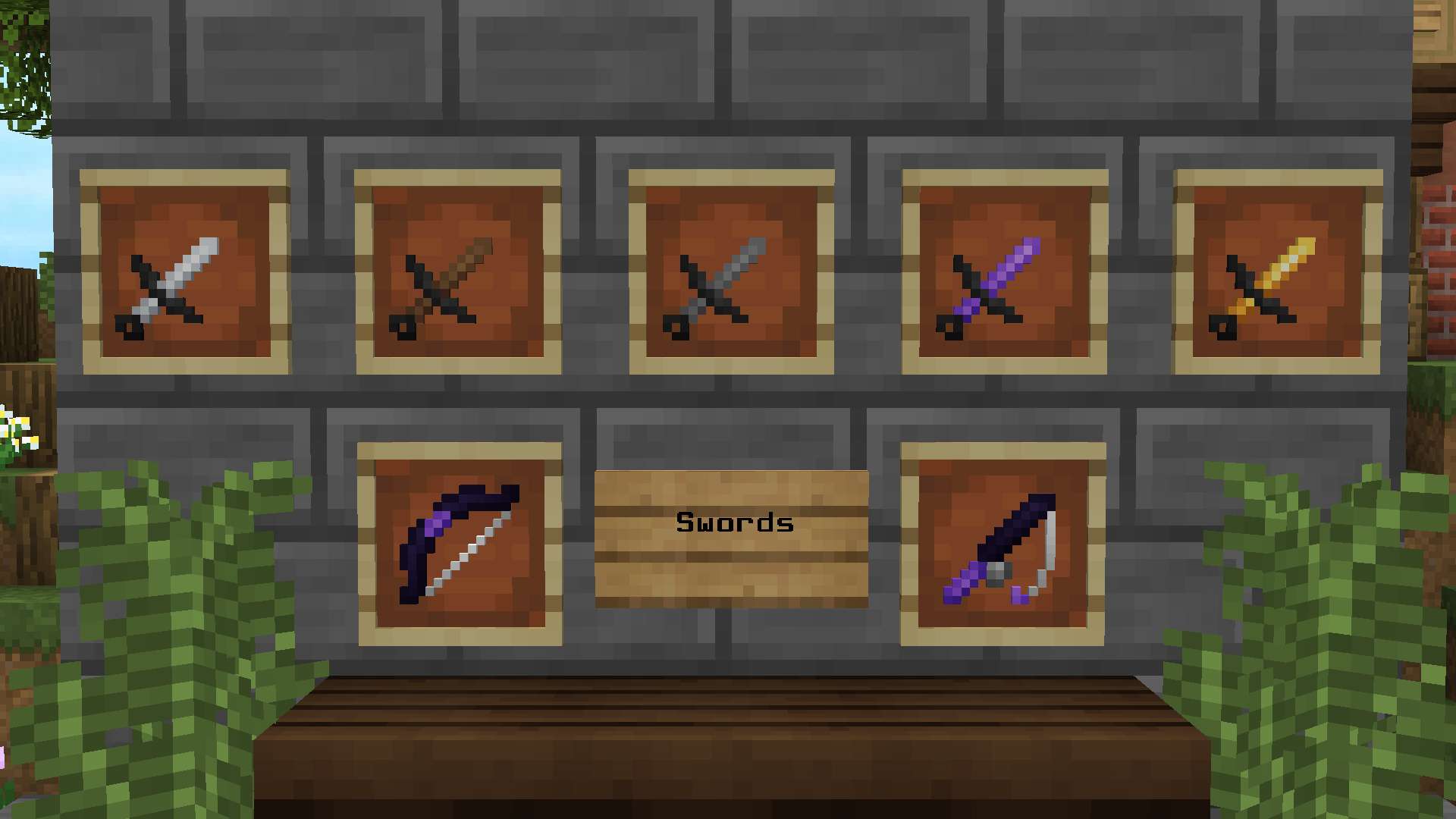 Gallery Image 2 for midnight purple [thin swords] on vVPRP